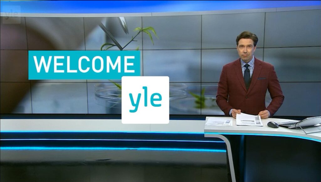 Welcome YLE News – Finnish television